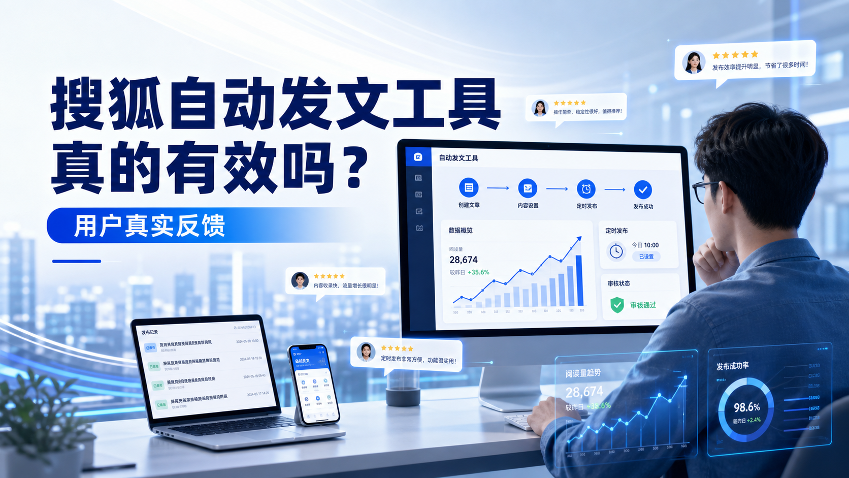搜狐自动发文工具真的有效吗？嘉兴用户的真实反馈